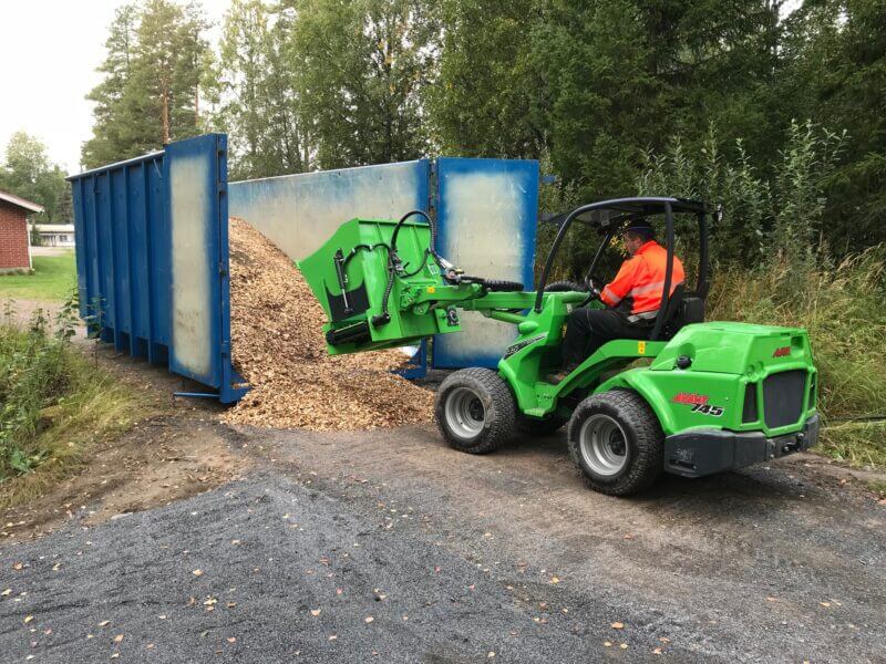 Godet distributeur d’ensilage