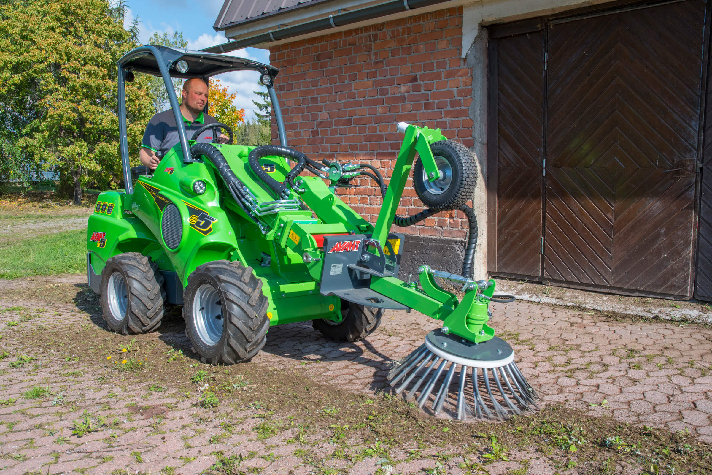 Brosse de désherbage