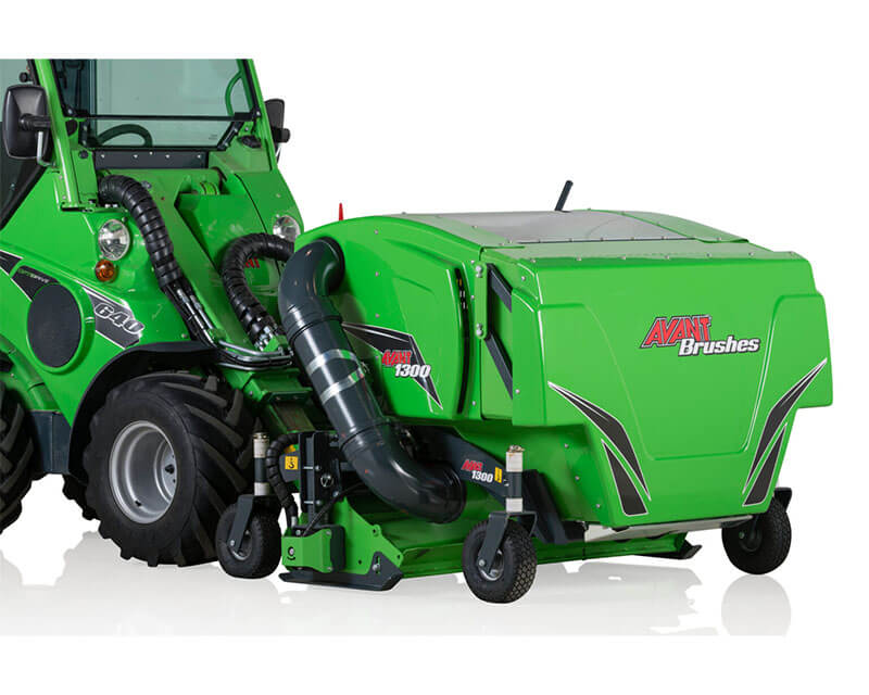 Avant Aspirateur de feuilles